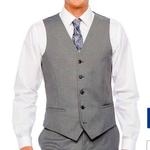 JF J.Ferrar Ultra Comfort Stretch Slim Fit Suit Vest